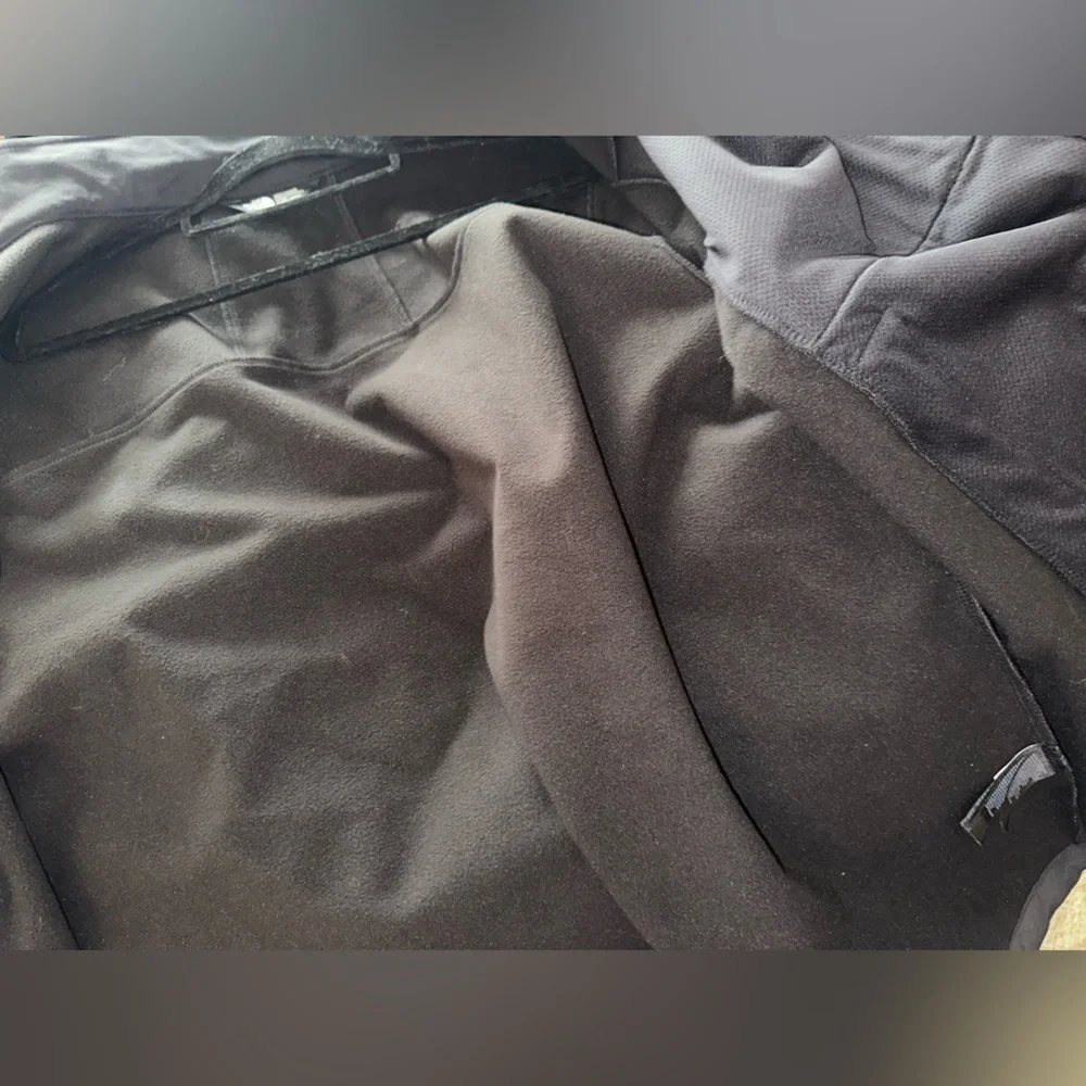 The North Face Black Performance Jacket wind wall Weather-Resistant XL fall